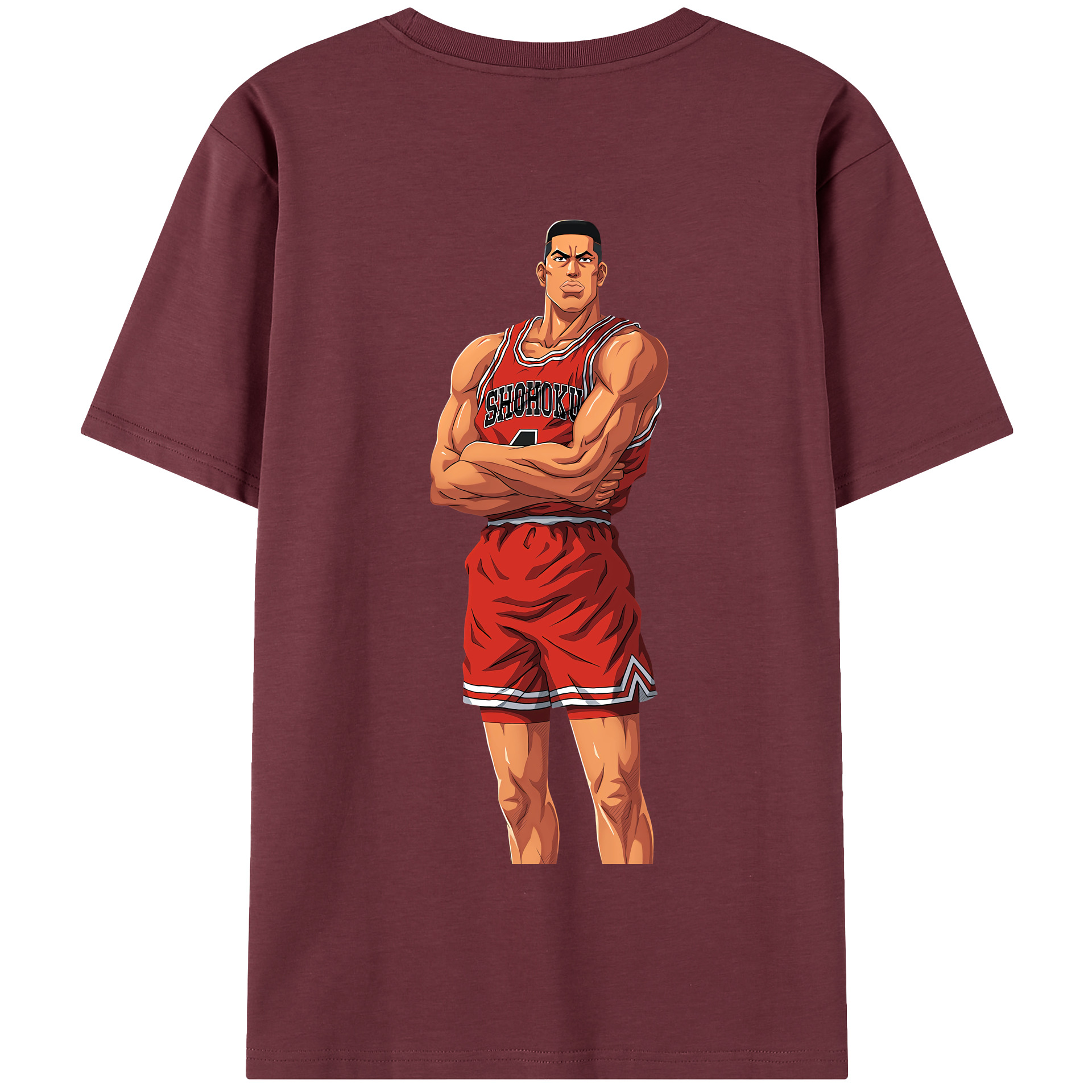 （画像用） SLAM DUNK／スラムダンク 綿100％半袖Tシャツ（背面プリント）